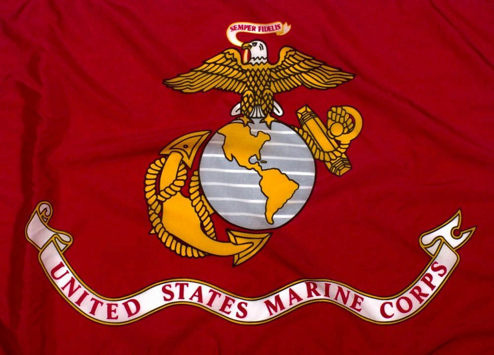 US Marine Core Flag 3×5’ Super Poly F1305