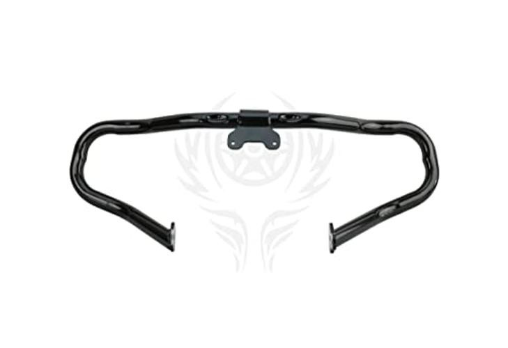 Chopped Engine Guard for Harley Touring Street Glide/Electra Black