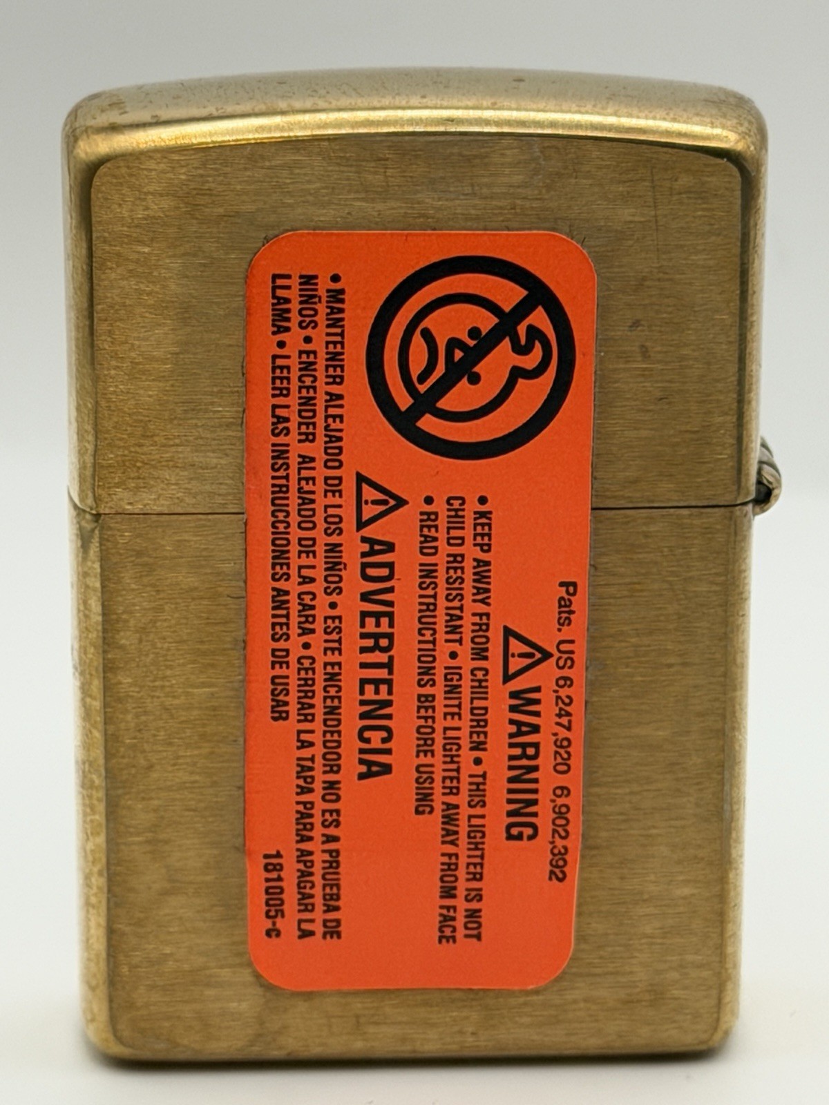 Rare 2016 John Wayne American Legend Brass Zippo NEW Bradford Exchange B34