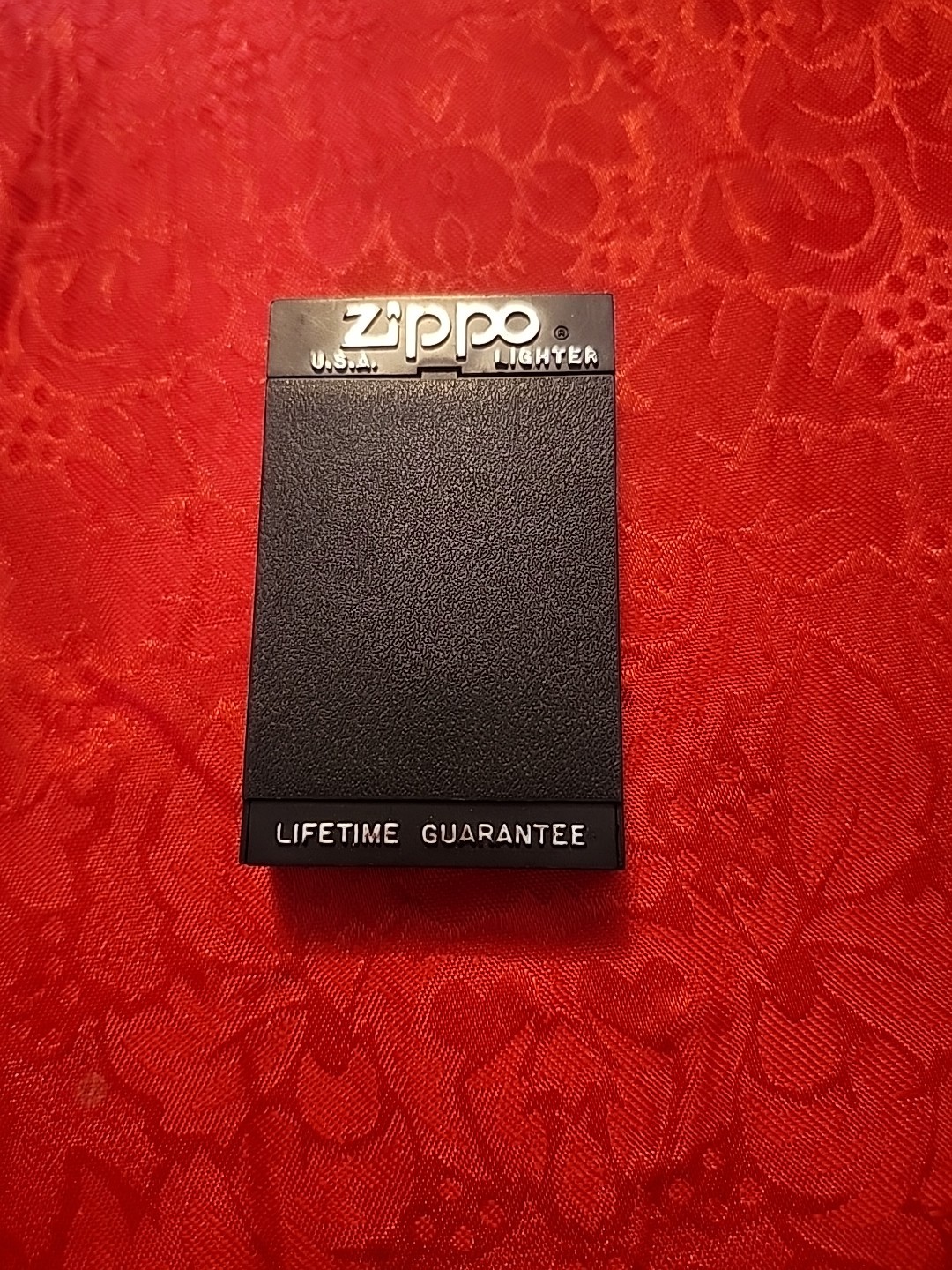 2015 Zippo Lighter ~ Brushed Finish