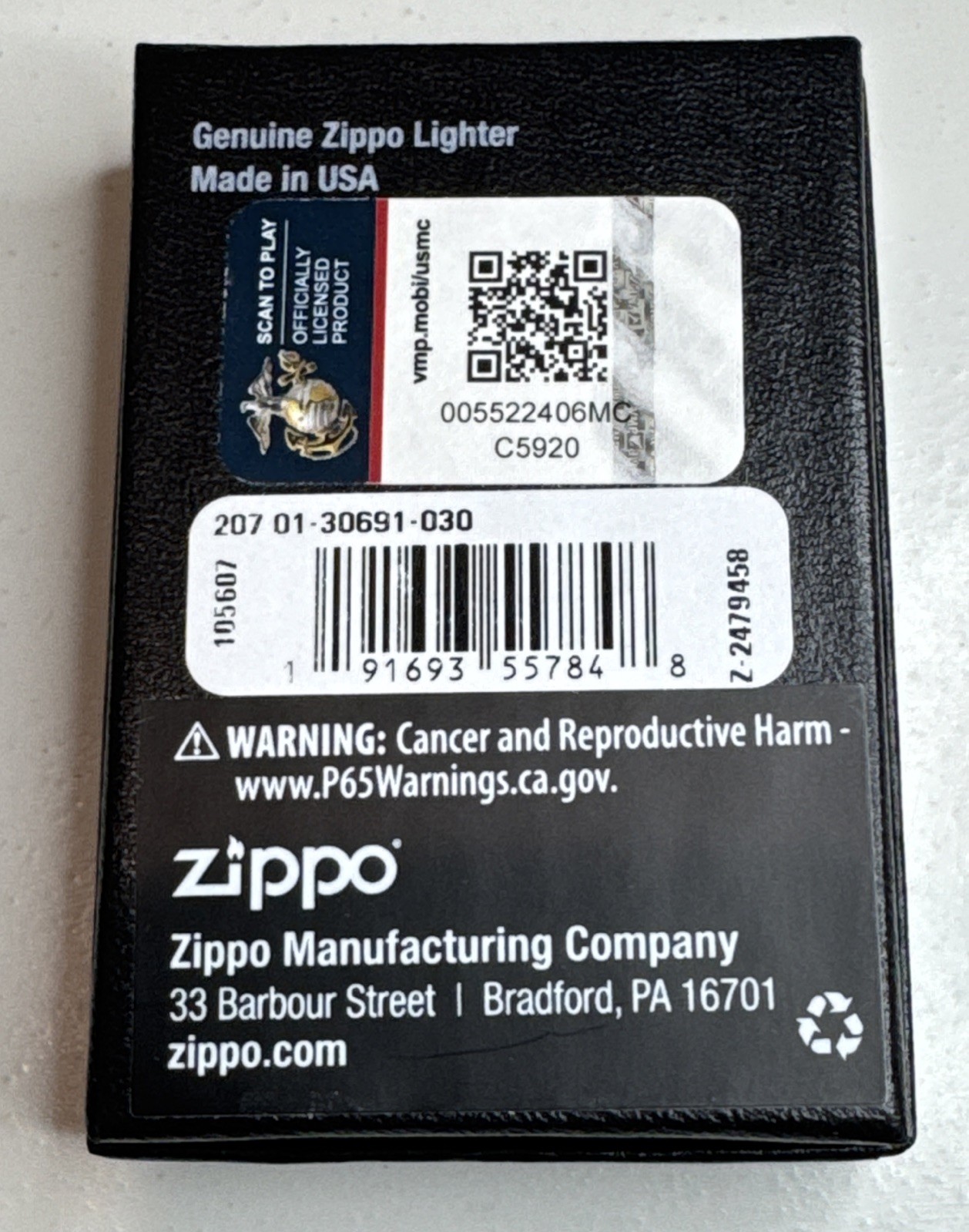 Zippo Lighter US Marine Corps Series 2023 / Marine Raider Regiment / USA