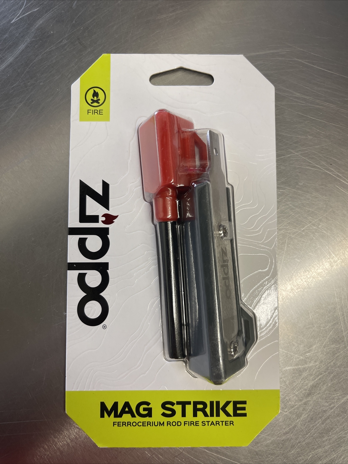 Zippo Mag Strike, Rod and Striker Fire Starter, 40477, New In Blister Pack
