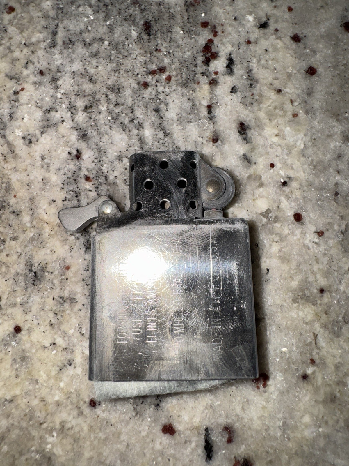 Vintage Silver Zippo Lighter
