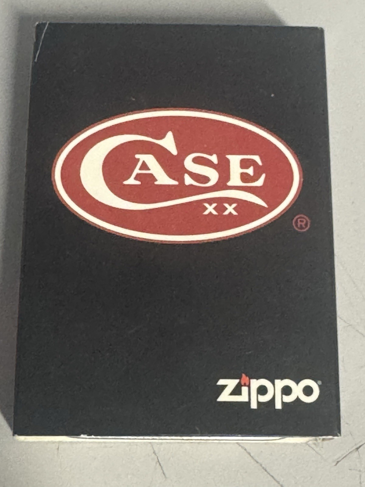 ZIPPO 2007 CASE XX CANOE KNIFE BRASS LIMITED EDITION LIGHTER SEALED IN BOX C9