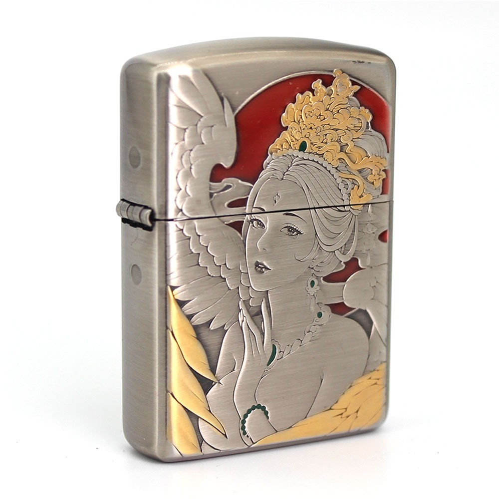 Zippo lighter Asia Custom 3D Color Rendering/ The Princess Peacock New in Box