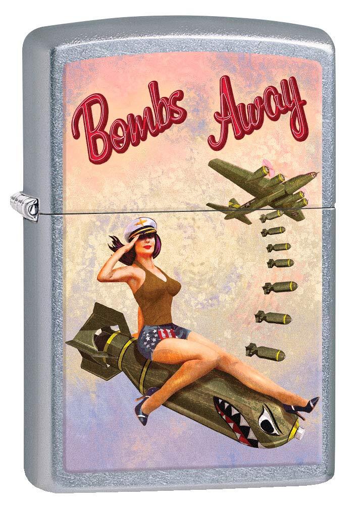 Zippo Street Chrome Mechanical Lighter Made in USA Lifetime Guarantee