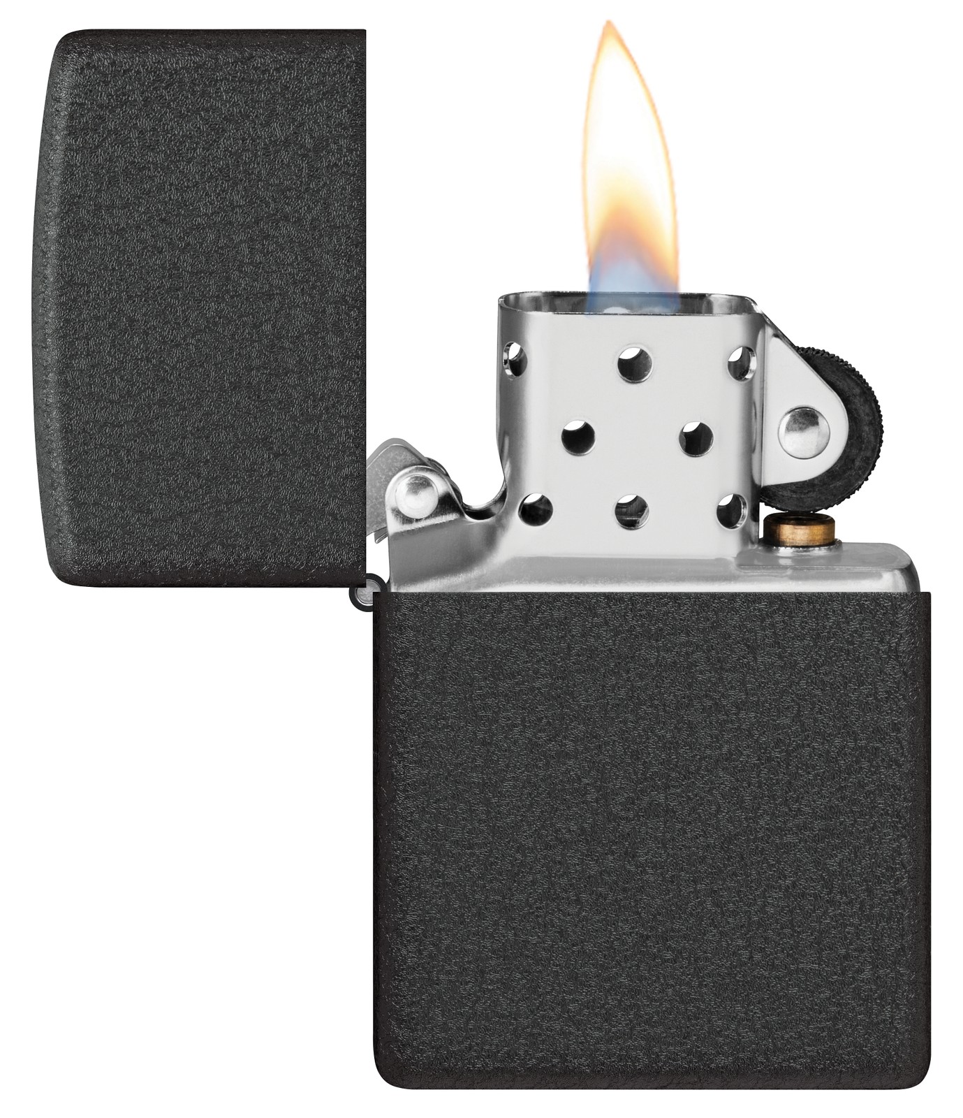 Zippo Classic Black Crackle® Windproof Pocket Lighter, 236