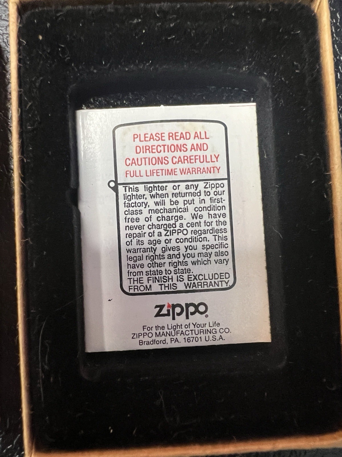 Zippo Woodstock 94 Double Dove 2 More Days of Peace & Music Black Collector Nice