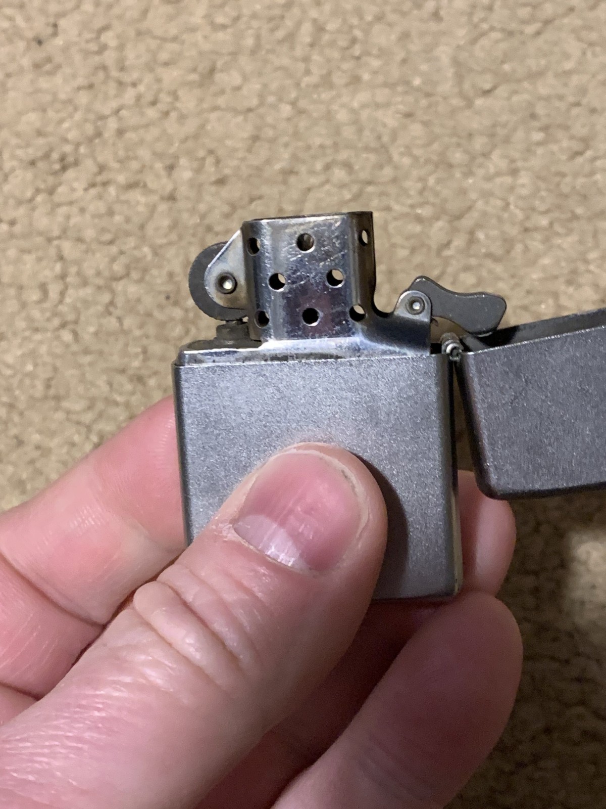 2012 ZIPPO satin Chrome Lighter