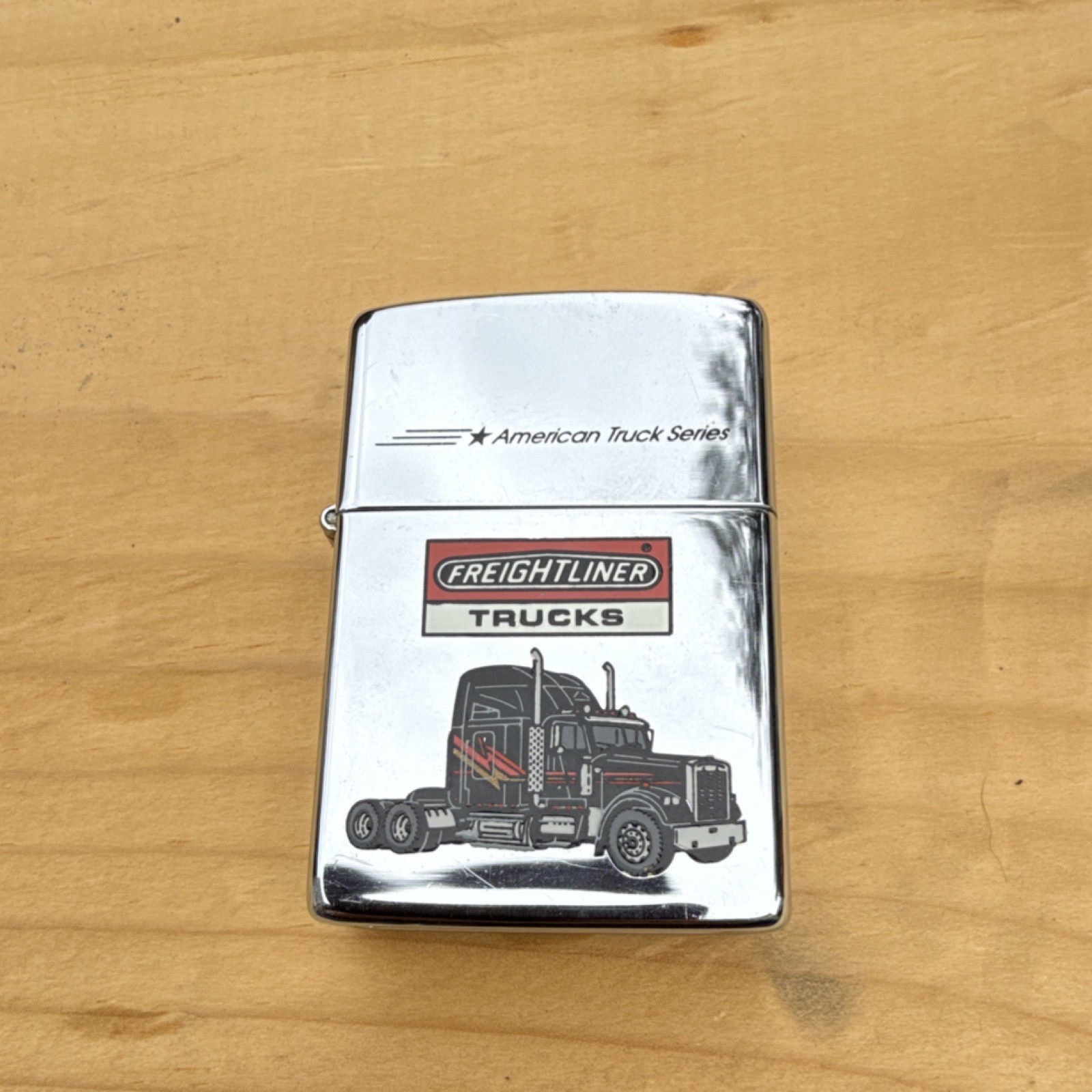 Zippo American Truck Series Freightliner Trucks Chrome Collectible Lighter