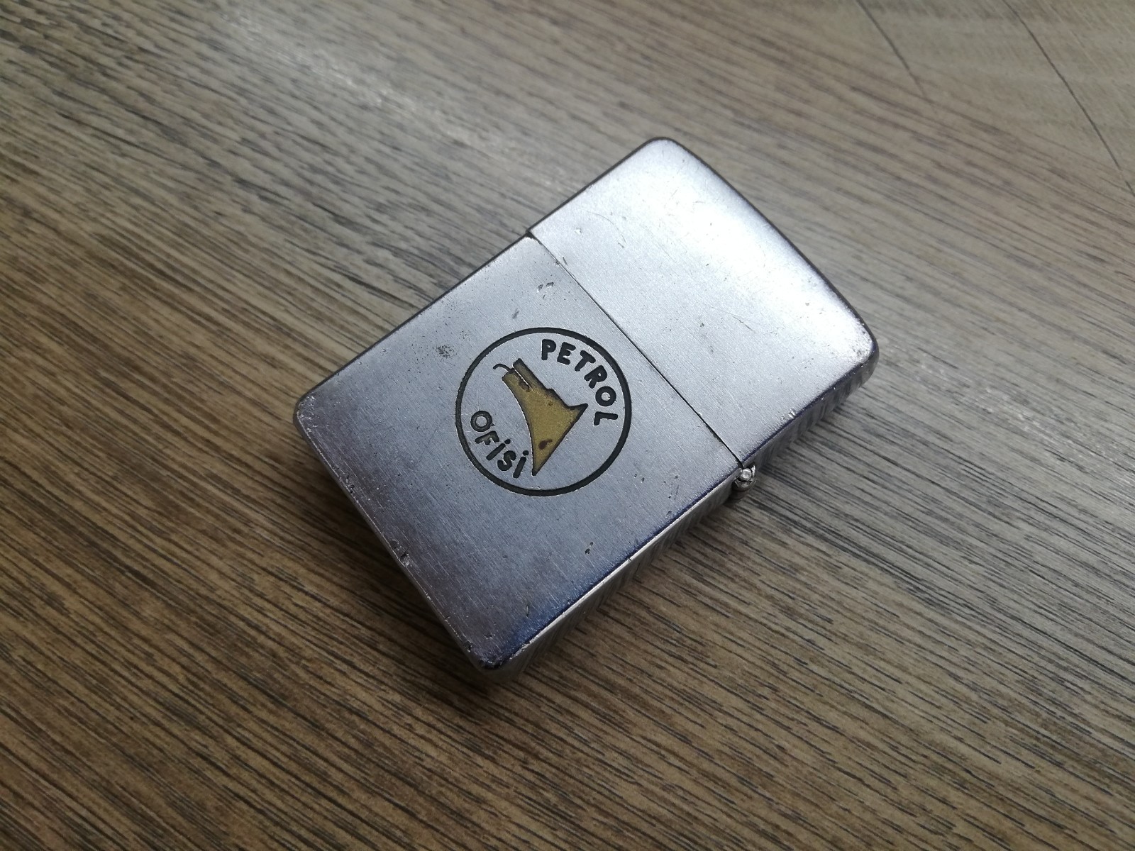 Vtg Rare 1958 Zippo Texaco Logo Caltex Petrol Ofisi Gas Oil PAT.251791 PAT.PEND.