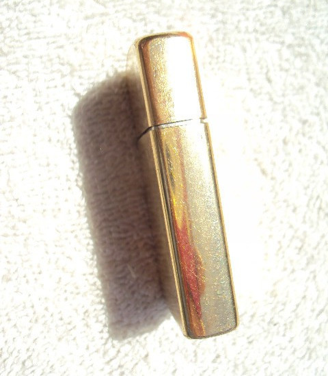 1957 10k Gold Filled Slim Zippo Lighter First Place SUNOCO 1958 Moonshiner