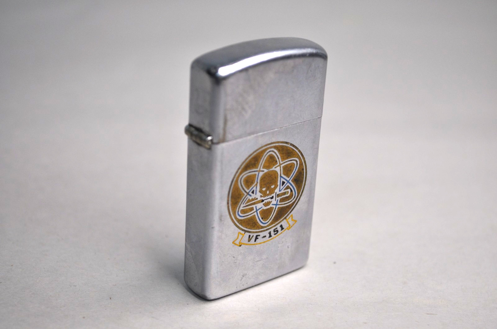 RARE 1978 VF-151 Zippo Vintage US Navy Fighter Vigilantes Squadron Lighter
