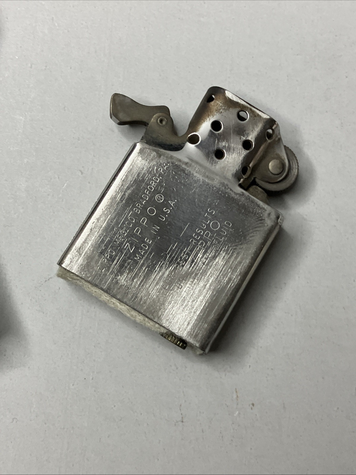 Vintage Zippo Lighter 1960’s Advertising The Chase Manhattan Bank N.A.