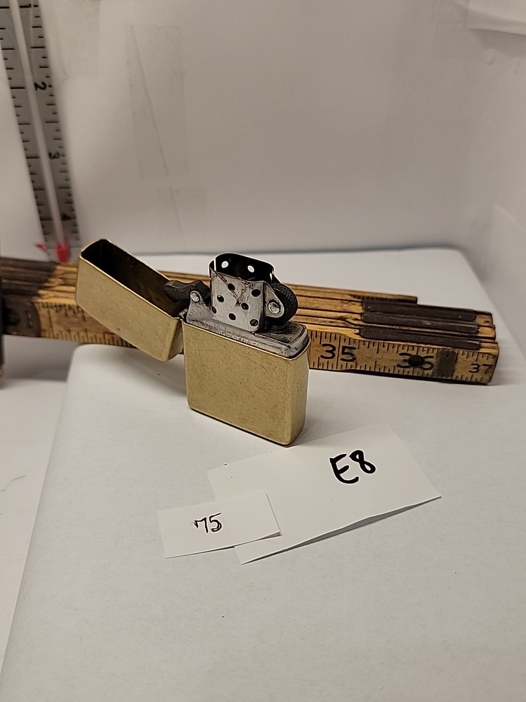 ZIPPO USA GOLD DUST ARMOR SPECIAL 2024 LIGHTER, Good CONDITION