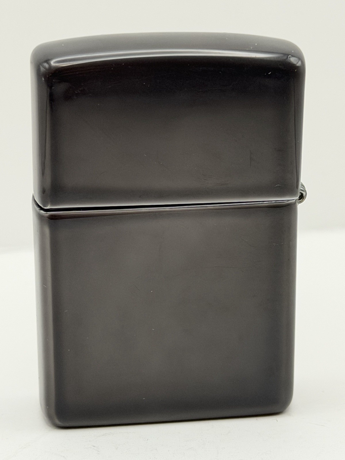Vintage 1997 Ziplight Logo Midnight Chrome Zippo Ziplight New