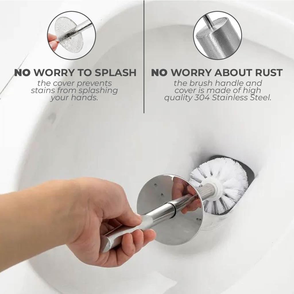 Toilet Brush Premium Loo Brush And Set For Elegant Bathrooms Durable And