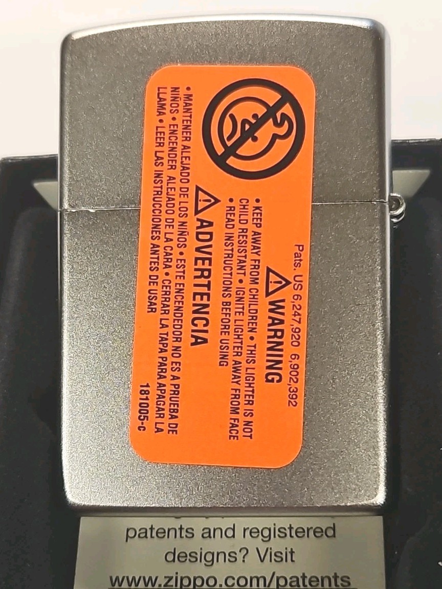 ZIPPO SPECIAL EDITION POCAHONTAS 1 SATAN CHROME FINISH LIGHTER NEW IN ORIG BOX