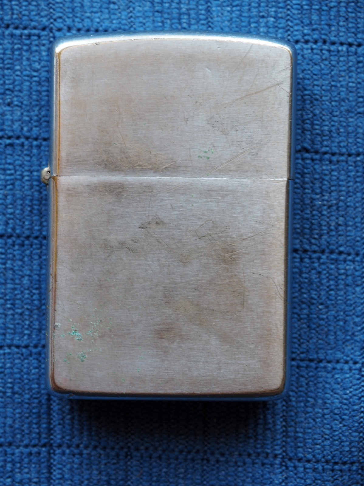 VTG Zippo Lighter 1960’s Brushed Chrome Finish Patent 2517191 Bradford PA USA