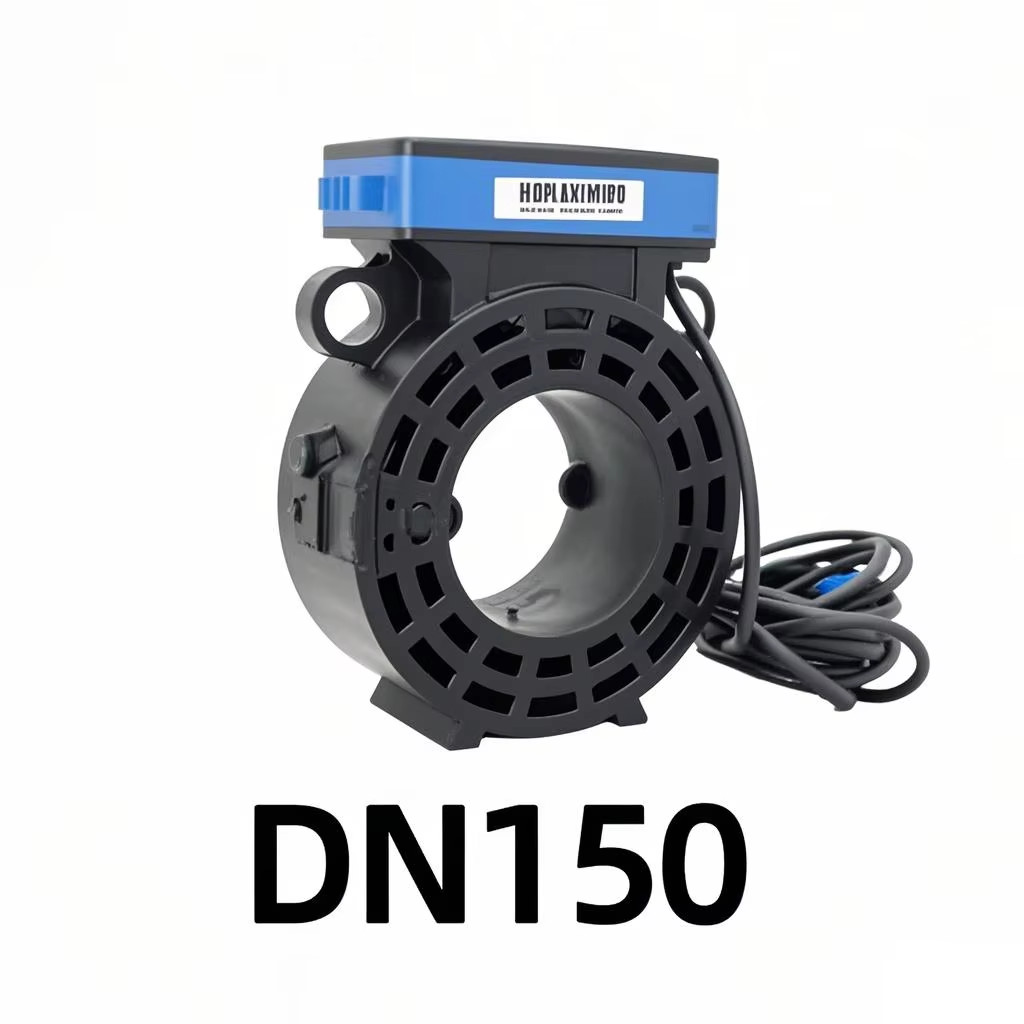 Digital Ultrasonic Water Meter RS485 Output Flowmeter Battery Powered Flange Cla