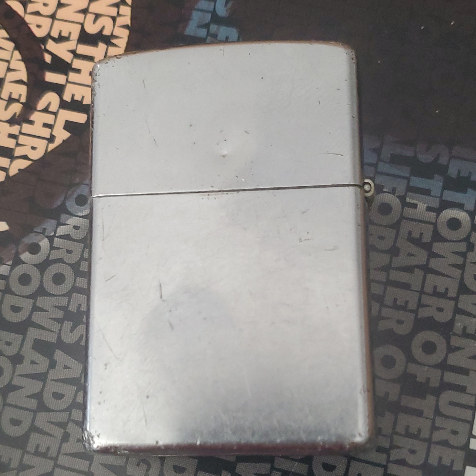 Zippo Lighter Mountain Moon Design Collectible Chrome Finish with Box