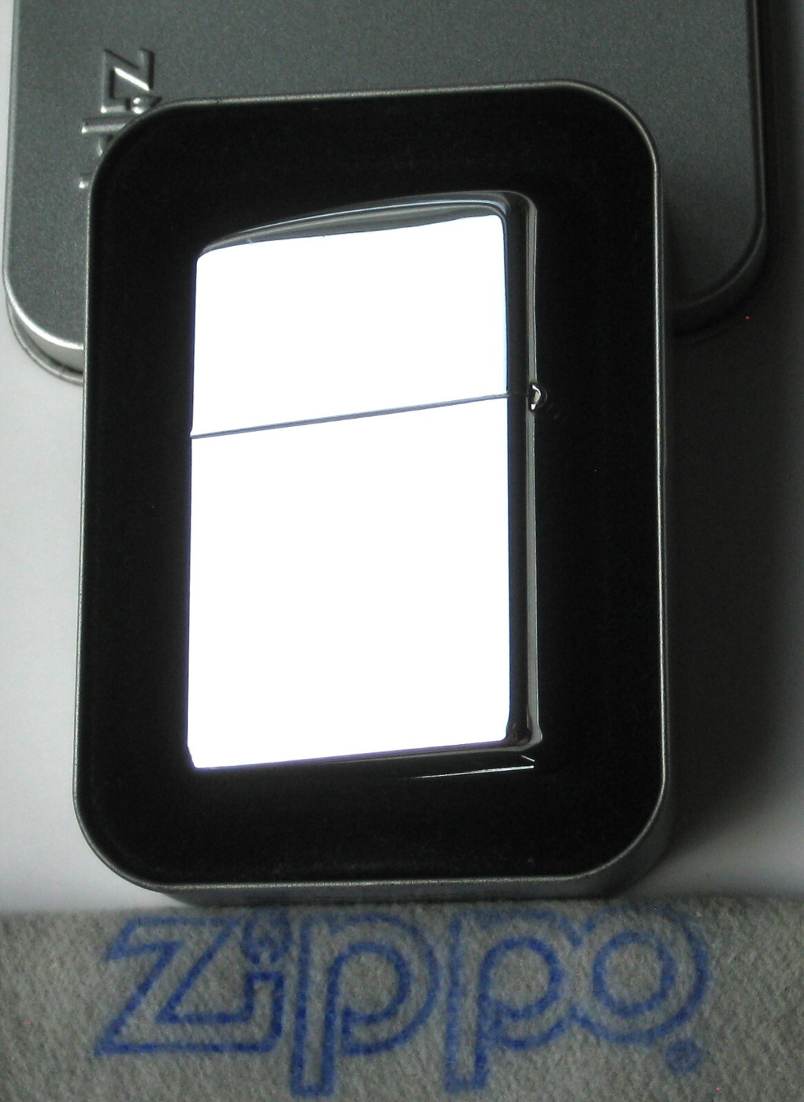 ZIPPO PREVIOUSLY COLLECTED Not Used FROSTED ETCH Lighter ELEVATOR SHAFT 2004