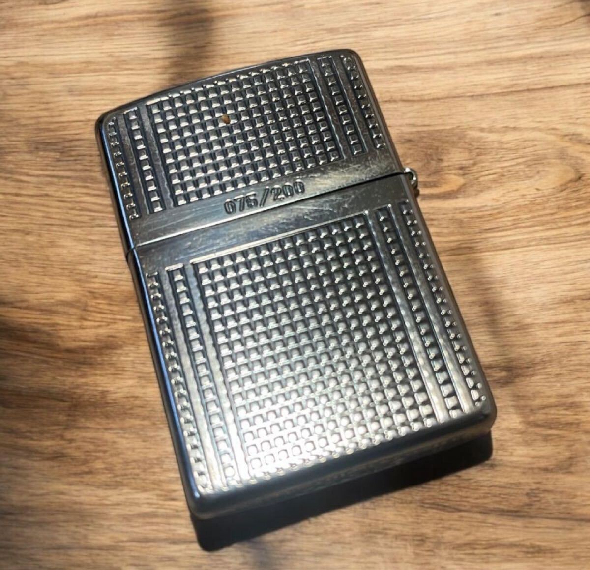 Limited to 200 pieces Tegra ingot silver pure silver metal zippo