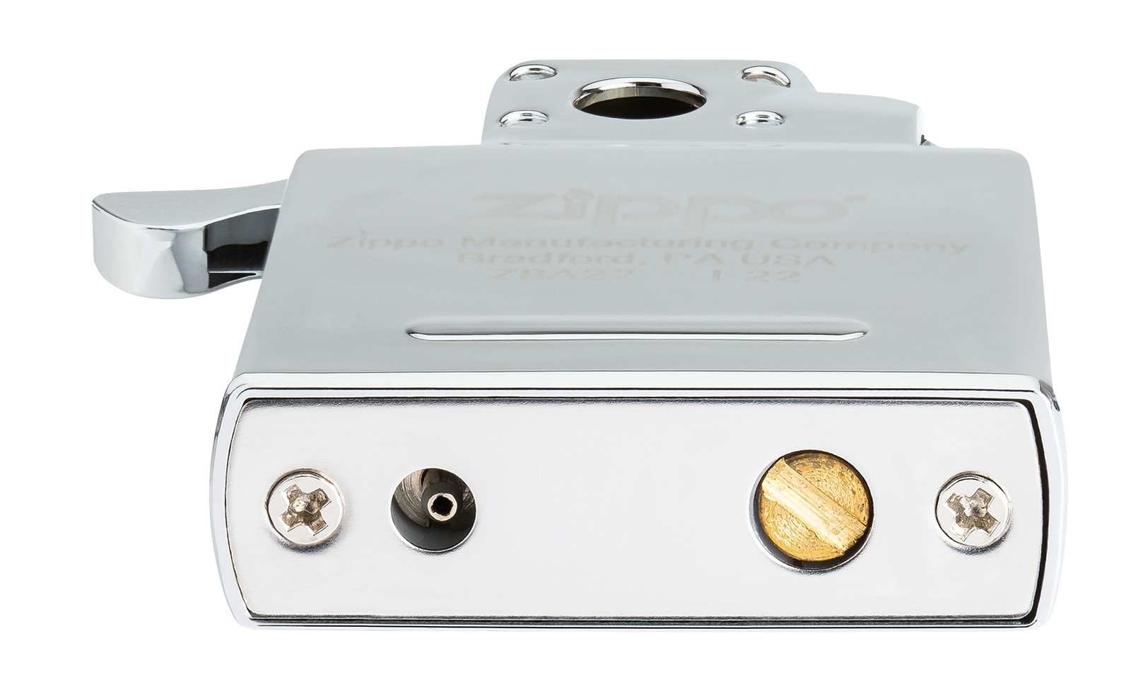 Zippo – Yellow Flame Chrome Butane Pipe Lighter Insert (Unfilled) – 65880