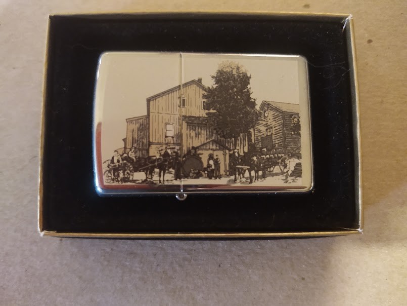 ZIPPO STRAUB BREWERY ORIGINAL 081/130 LIMITED EDITION LIGHTER 2002