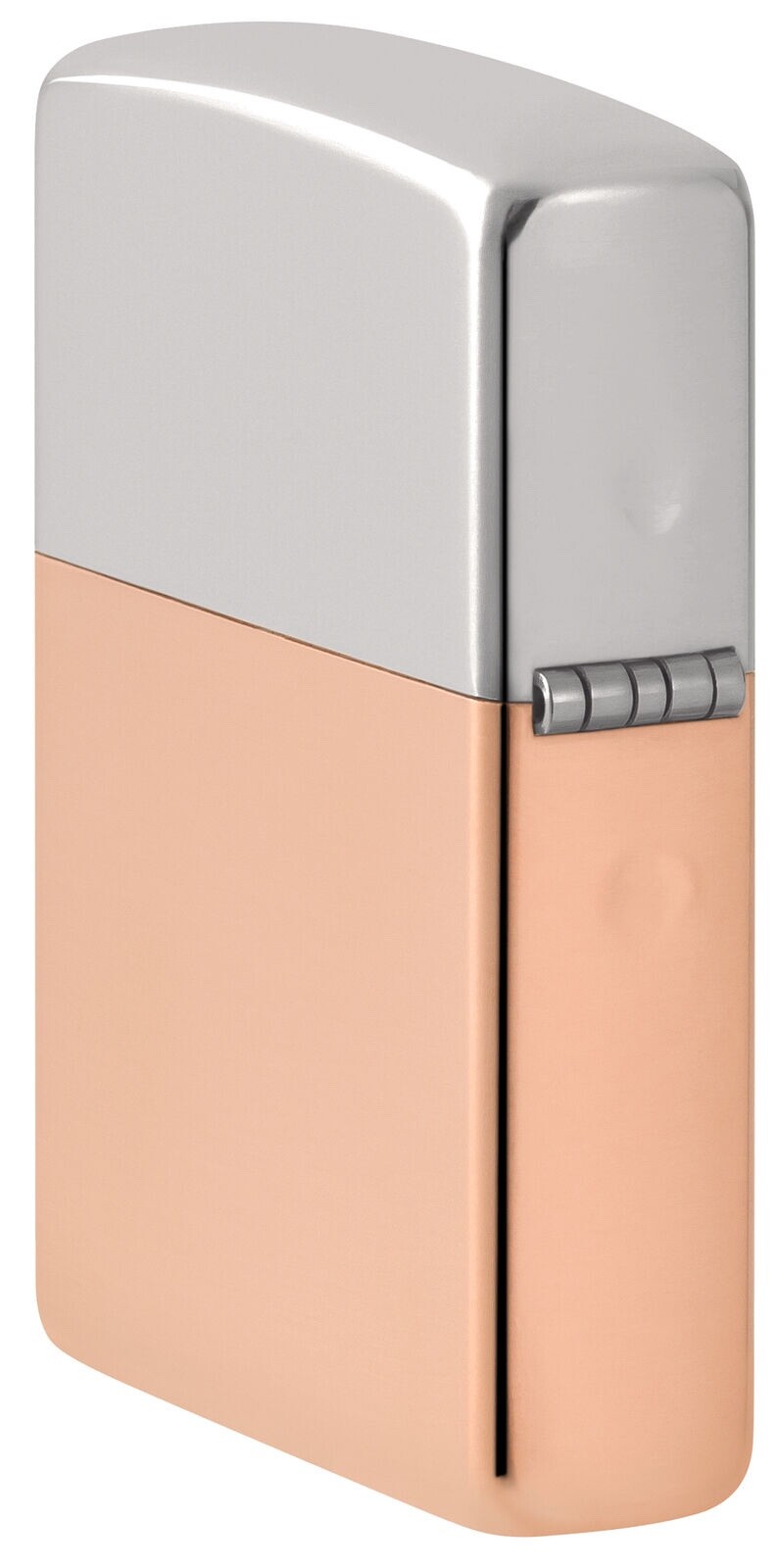 Zippo Limited Edition Bimetal Lighter Sterling Silver & Copper, 48694 New In Box