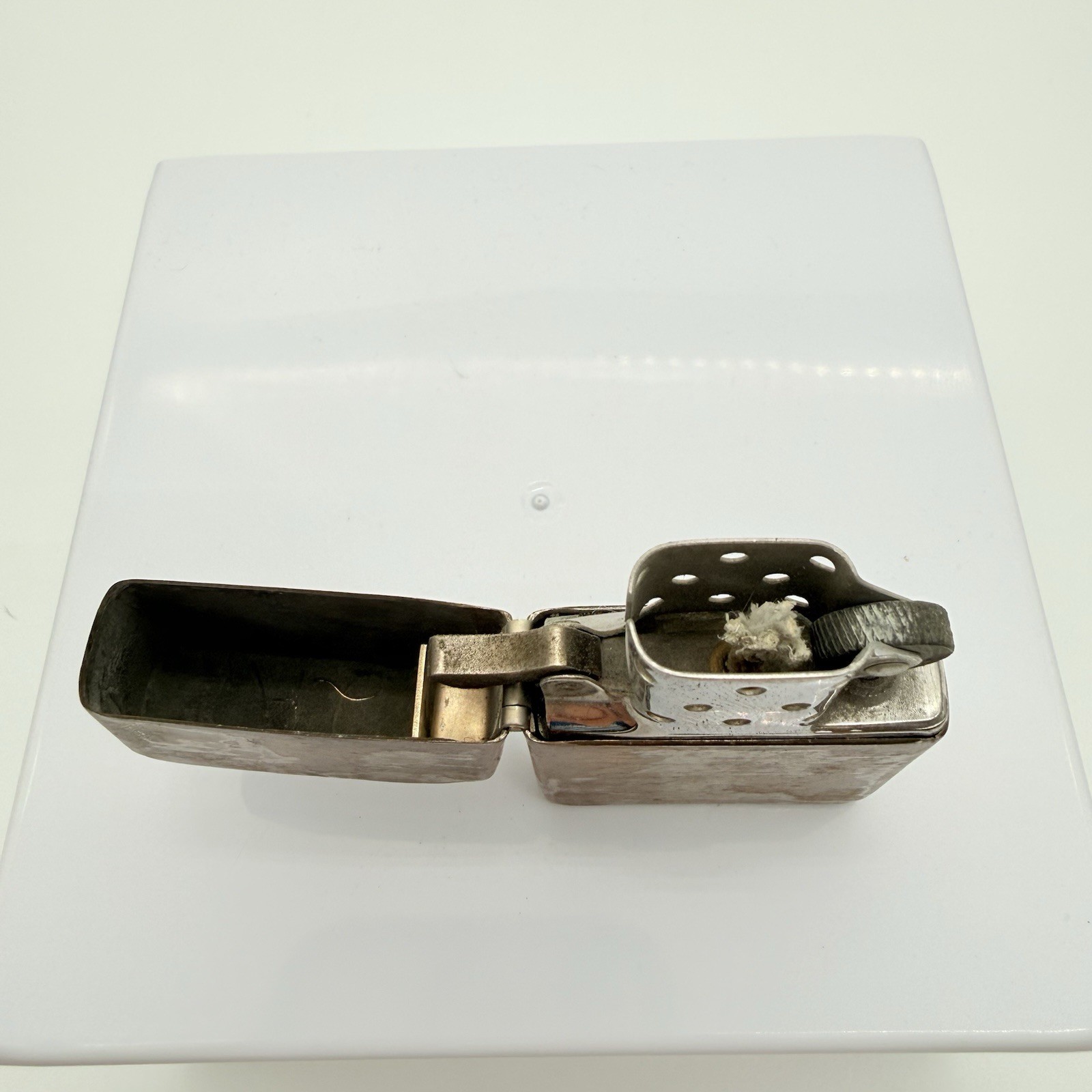 Vintage Zippo Lighter 1958 With Box Pat #251791