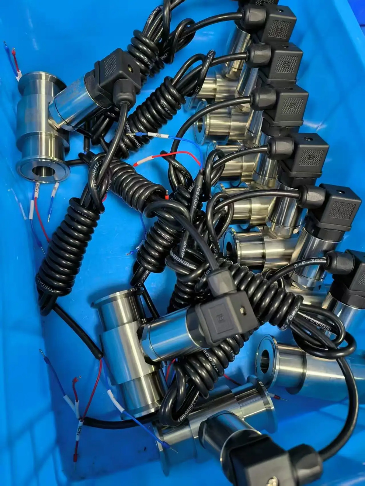 High Quality 4-20mA RS485 Sanitary Liquid Water Gas Tri Clamp Turbine Flowmeter