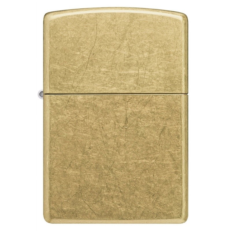 2 Pack Classic Windproof Brass Pocket Lighter Gift Box Refillable Fuel Optional