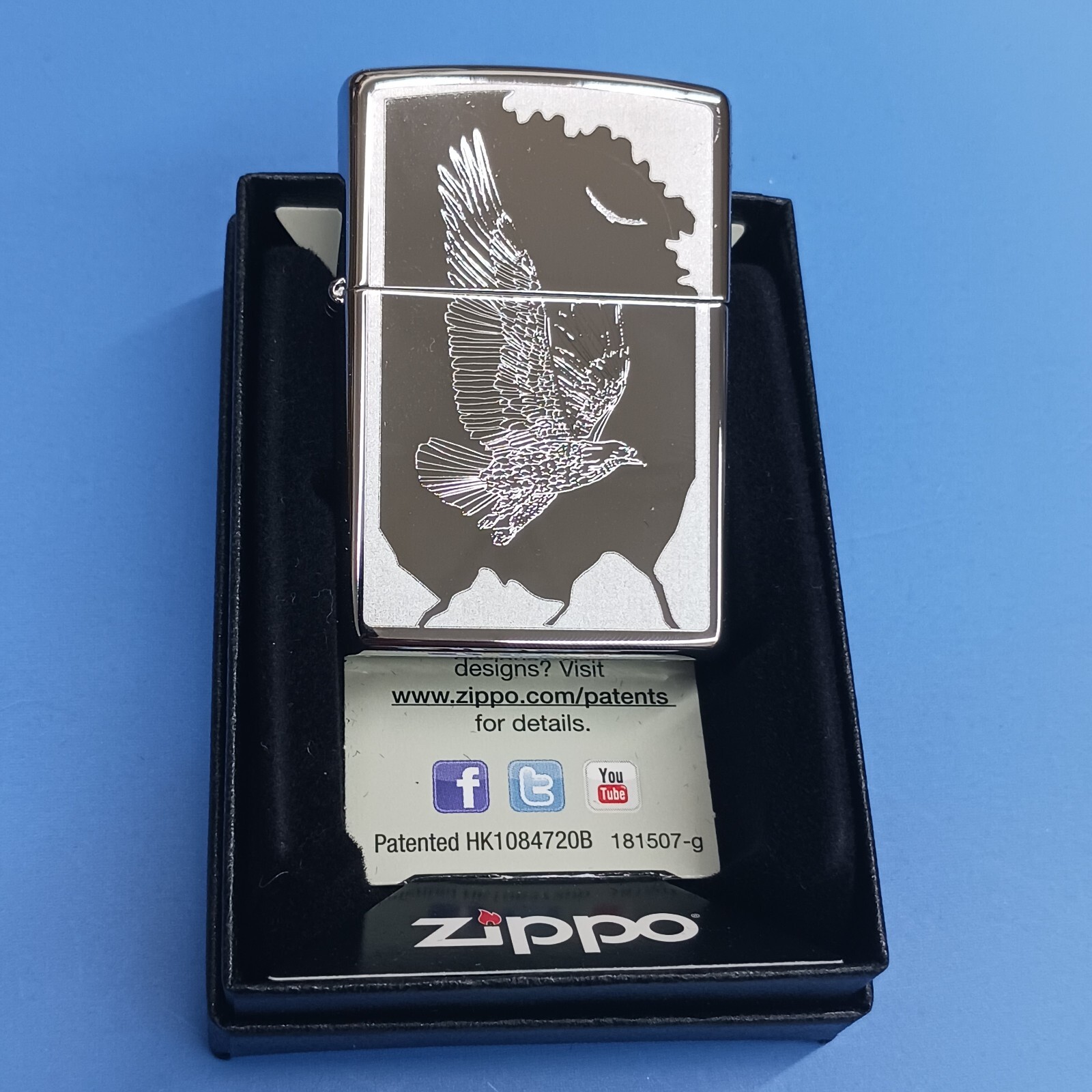 Zippo Birds of Prey High Polish Chrome 21069