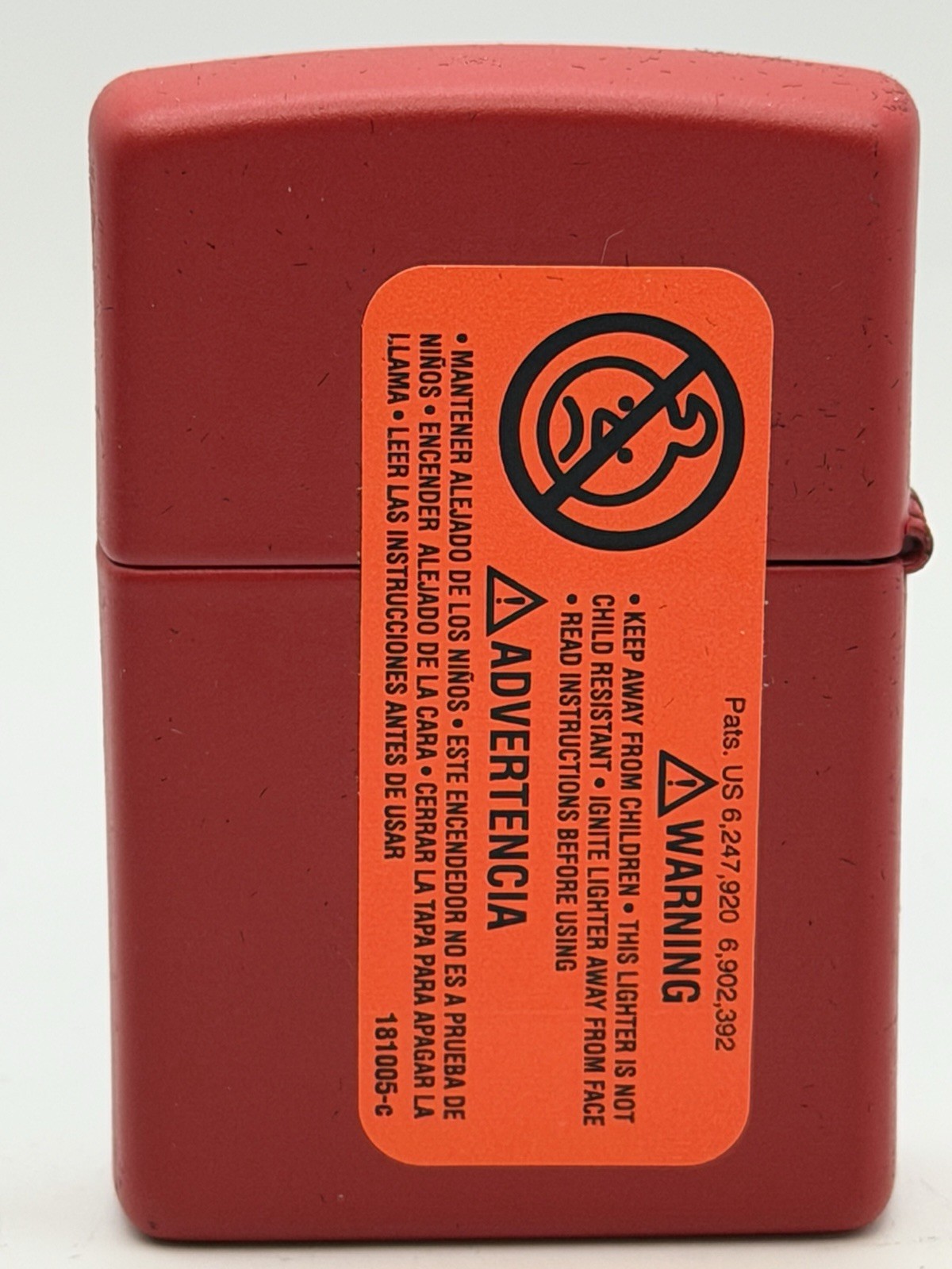Case XX Knives Christmas Reindeer Design Red Matte Zippo Lighter NEW