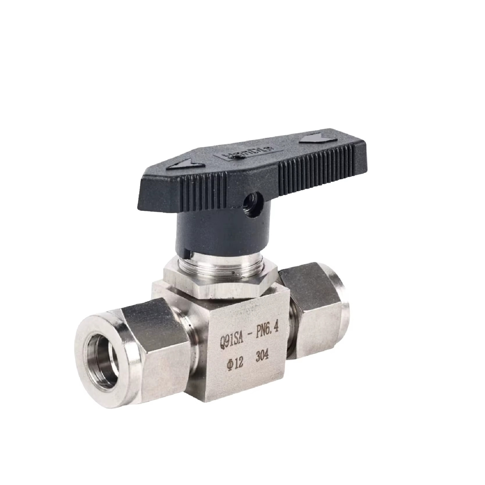 Q91S-304 SS Ferrule Tube Ball Valve ‑ Instrumentation Compression Valve 304/316