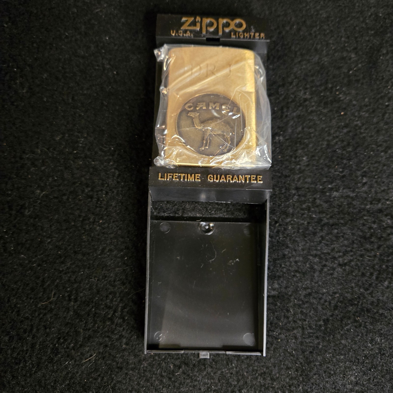 VINTAGE 1932-1992 CAMEL CIGARETTES MEDALLION SOLID BRASS ZIPPO LIGHTER NIB RARE
