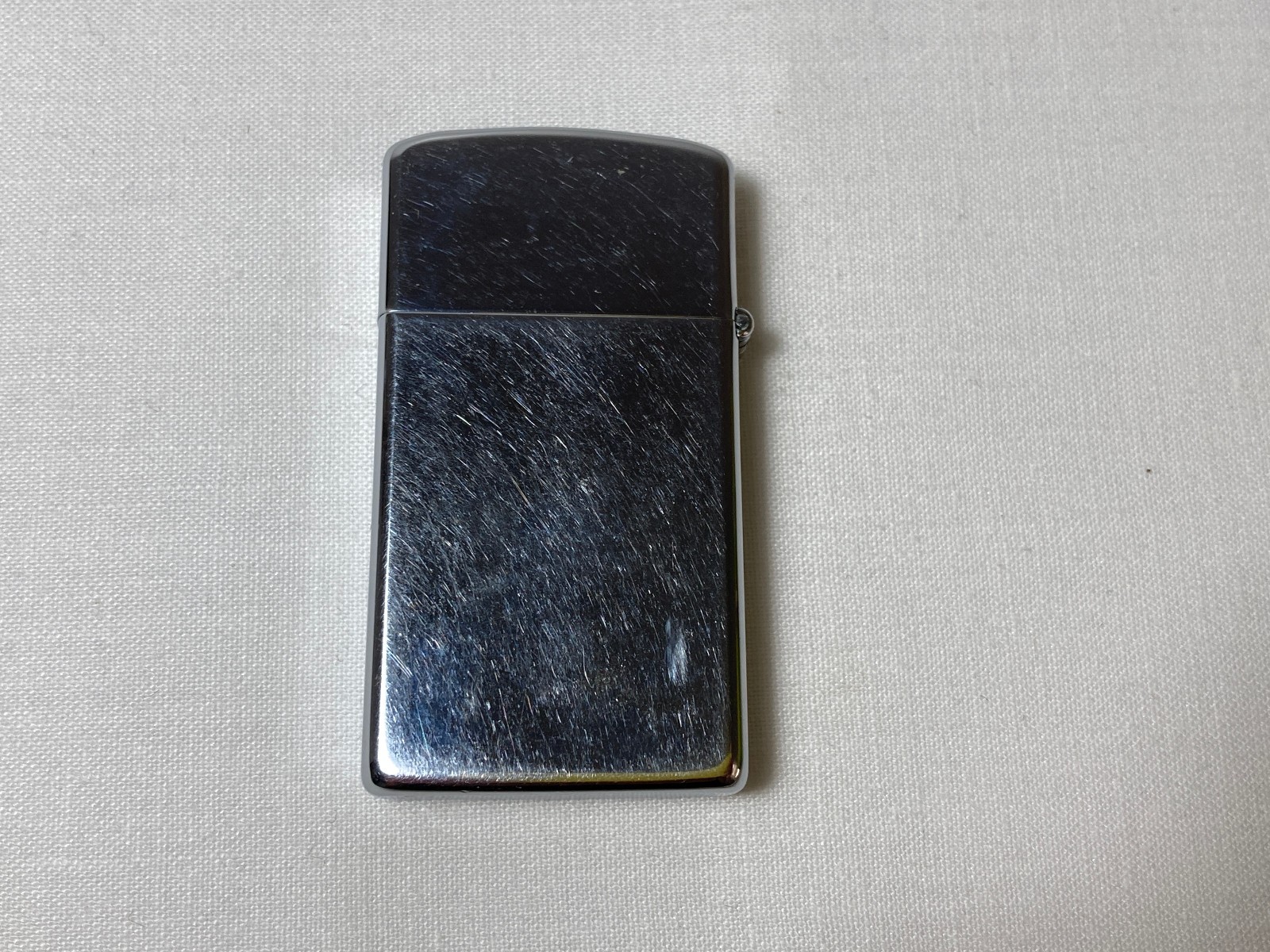 Vtg Advertising Zippo Slim Ebenezer Oil Co. Wellsville NY 75th Anniversary 1991