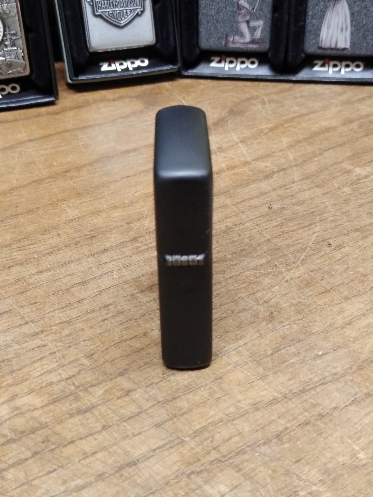 NOS Sealed 2018 Zippo WTF Where’s The Fireball Black Matt Cigarette Lighter Box