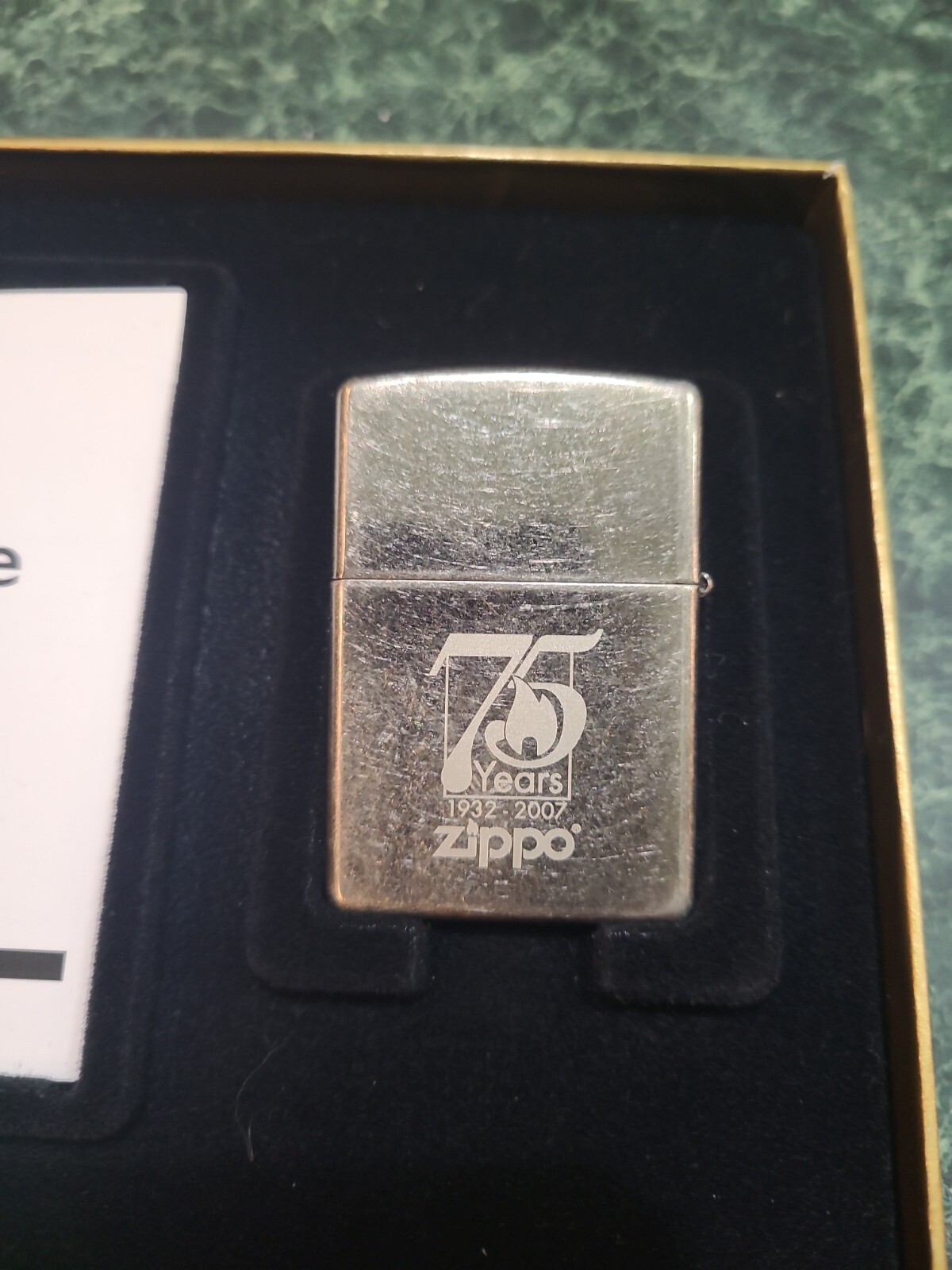 Zippo 75th Anniversary / A Mark In Time RTDA 75th