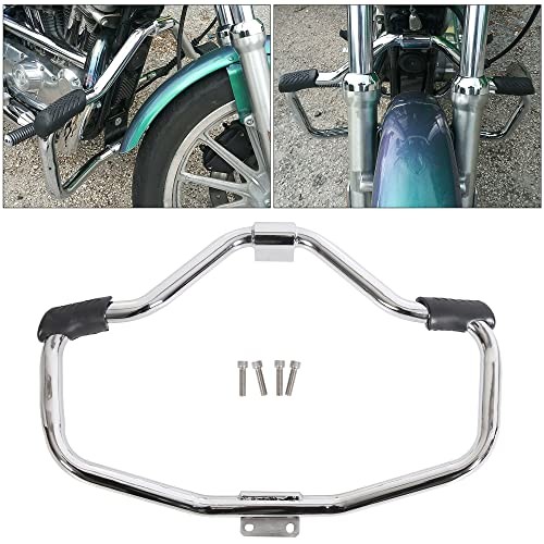 1 1/4″ Mustache Engine Guard Crash Bar Compatible with Harley 04-23 Sportster