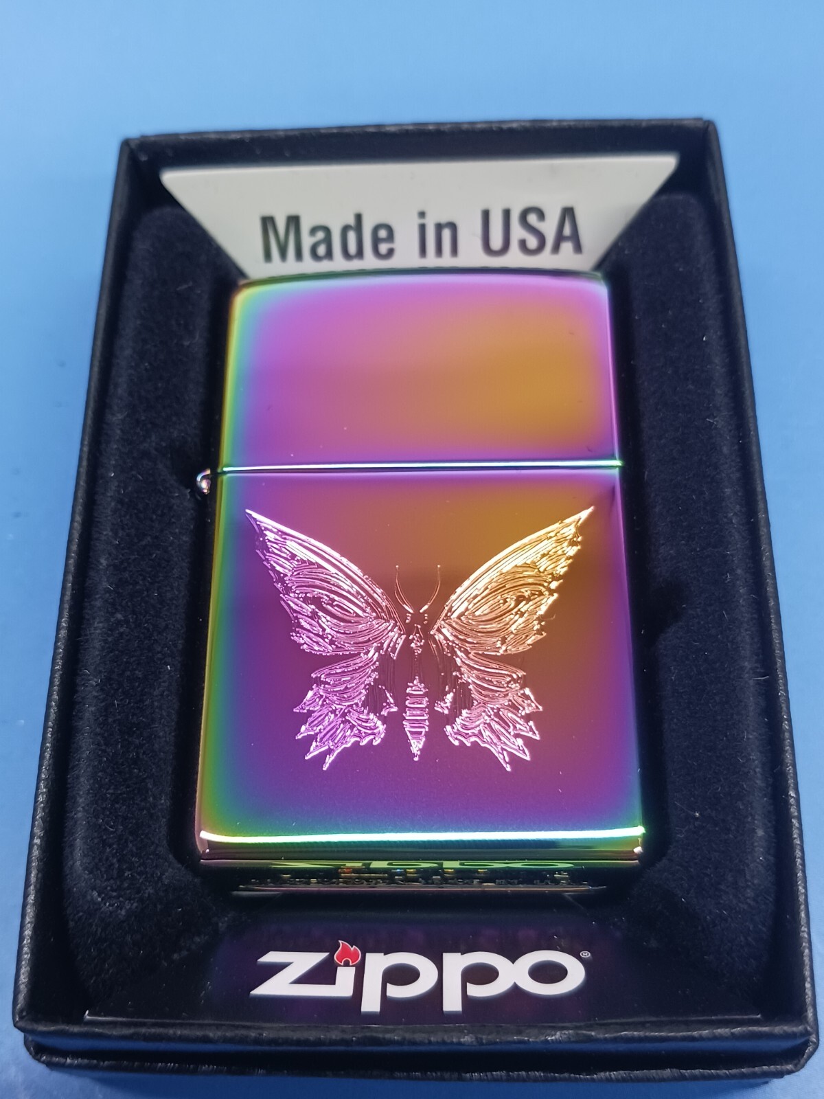 Zippo 21027 Wings of Destiny Spectrum/Rainbow/Multi Color