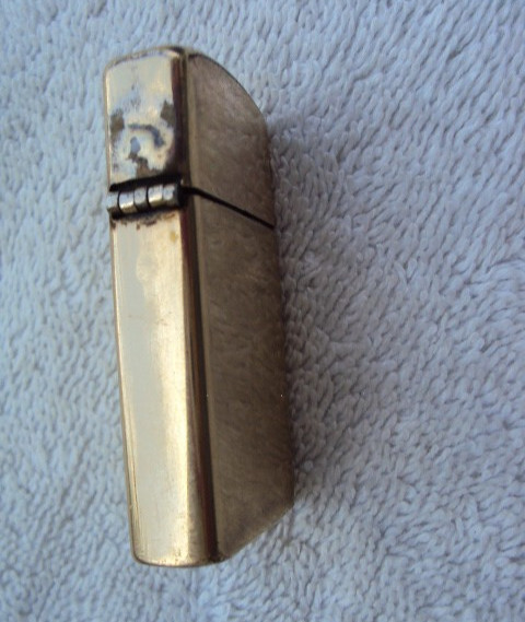 1957 10k Gold Filled Slim Zippo Lighter First Place SUNOCO 1958 Moonshiner