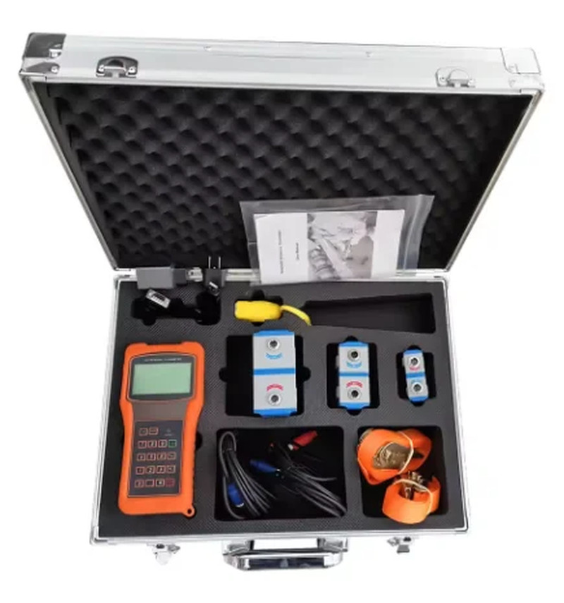 TUF-2000H Handheld Ultrasonic Flow Meter Clamp-On Portable DN25-DN6000
