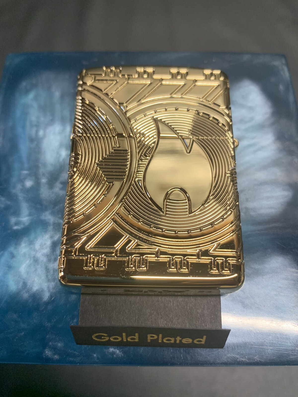 Zippo Armor Gold Plated Zippo Lighter New In Box
