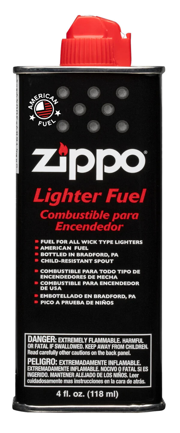 Zippo 4 oz Fuel Fluid for All Zippo Lighters 4 x CAN (Set of 4)