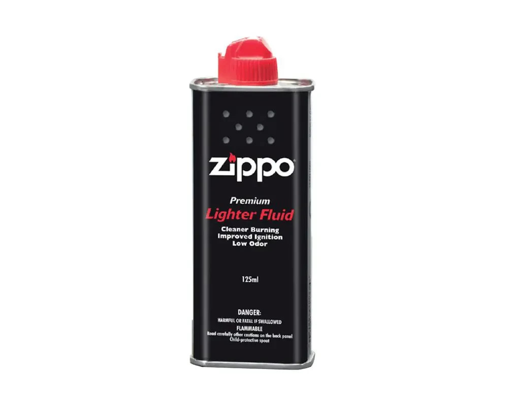 Zippo Lighter Accessories Kit: Fluid, Butane Gas, Wick, Flints, Cotton & Felt