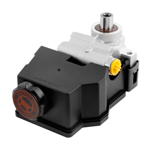 Power Steering Pump, with Reservoir, Compatible with 1998 1999 2000 2001 2002
