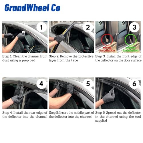 Smoke Tinted In-Channel Window Deflectors – Vent for Trax 2014-2022