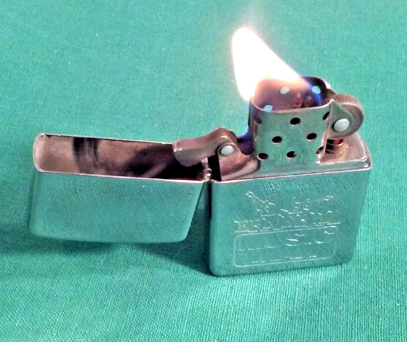 Ernie Ball Music Man 1996 Zippo Lighter „K XII“ Limited Edition of 500 Polished